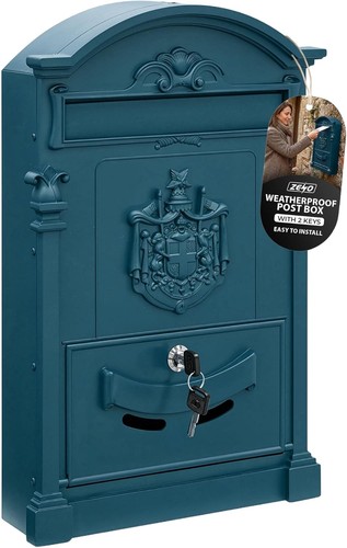 Zeno letter box wall mounted - zeno,