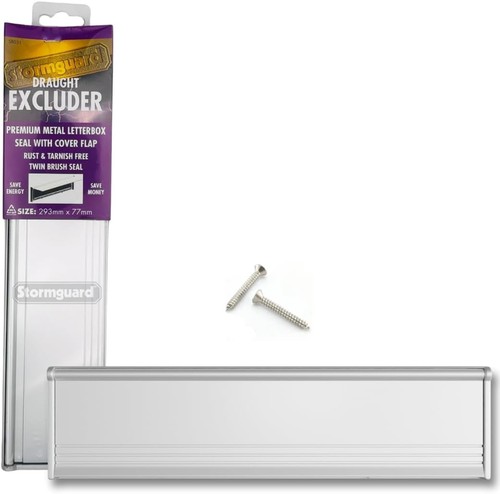 Letter box cover with - letter, brush