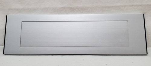 Sprung aluminium face - sprung, letter