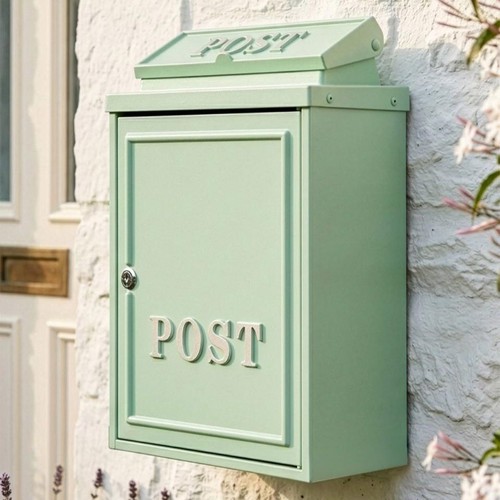 Mint green wall mounted letter - mint,