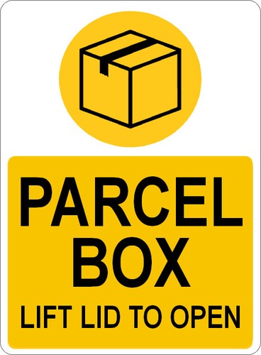 Parcel box lift lid - lift, ~