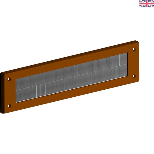 Aluminium internal letter box - internal,