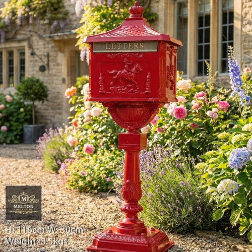 Large post box - -, grand