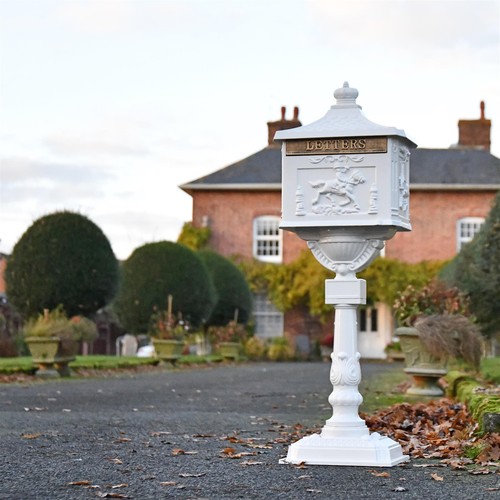 Cast aluminium white - aluminium,