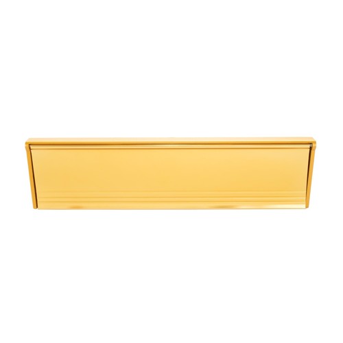 Letter box cover - plate, metal