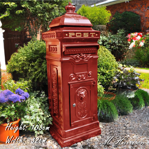 Post box grand pillar - grand,