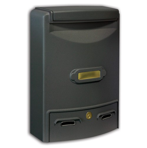 Wall mounted post box - mounted,