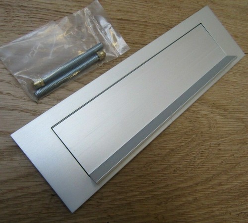Satin aluminium gravity letter - aluminium,