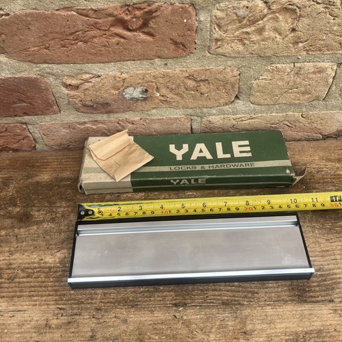 Vintage yale letter box cover - yale,