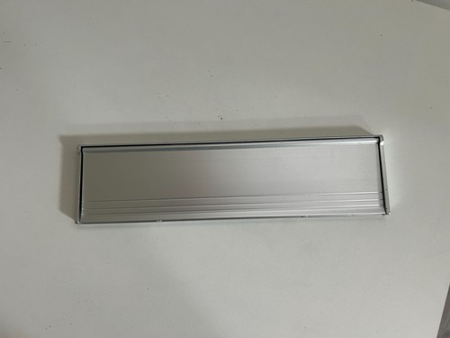 Diall aluminium letterbox with